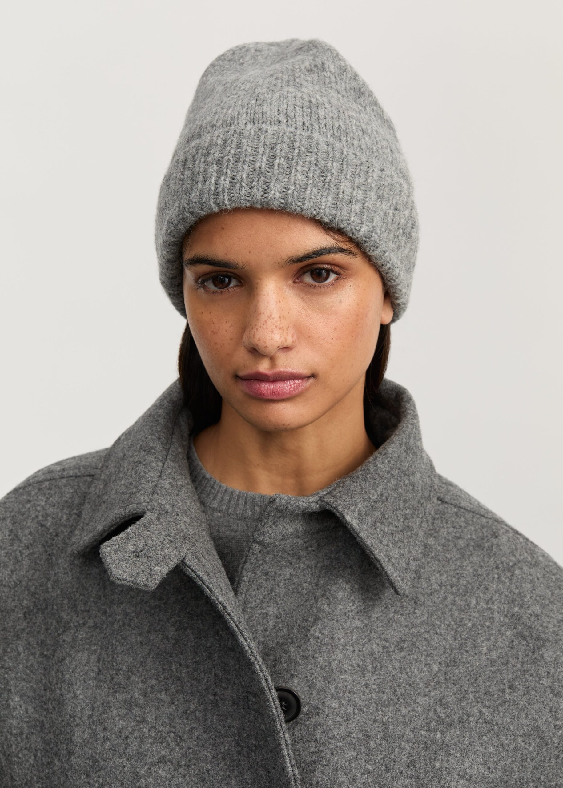 CZAPKA BABY PURE LIGHT GREY