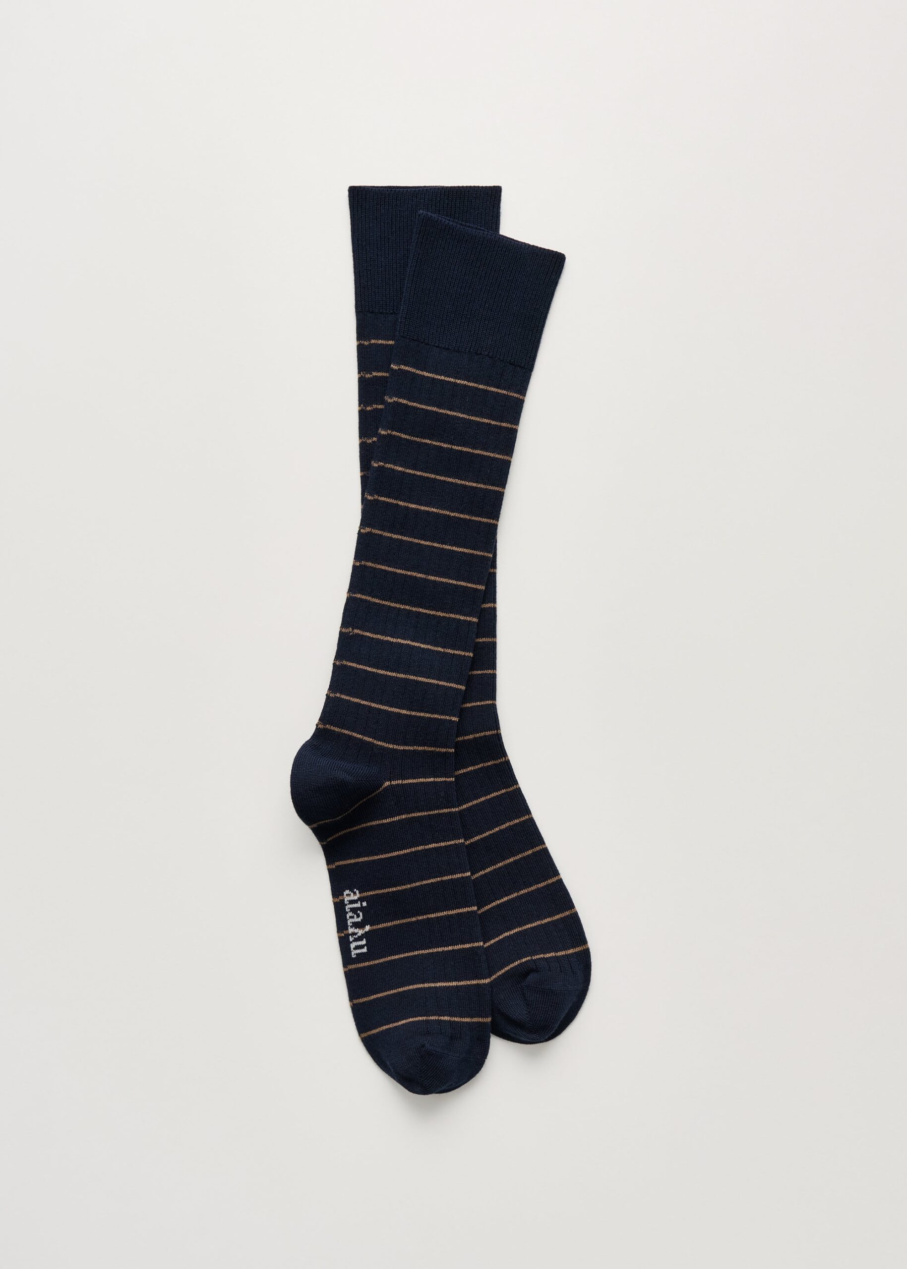 SKARPETY COTTON LONG MIX NAVY