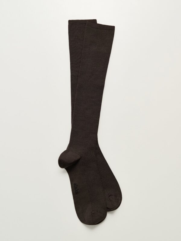 PODKOLANÓWKI WOOL KNEE SOCKS II BROWN